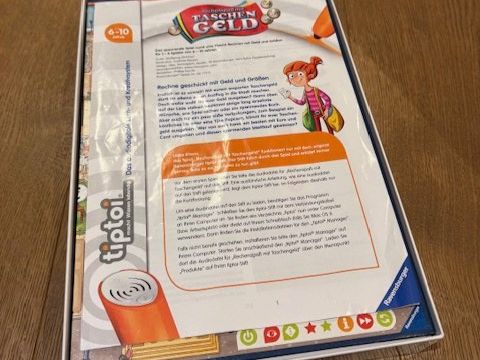 Tiptoi Giochi: Rechenspass mit Taschen Geld -Tiptoi Ravensburger – Usato da Ueken venduto da inf_djc5 4