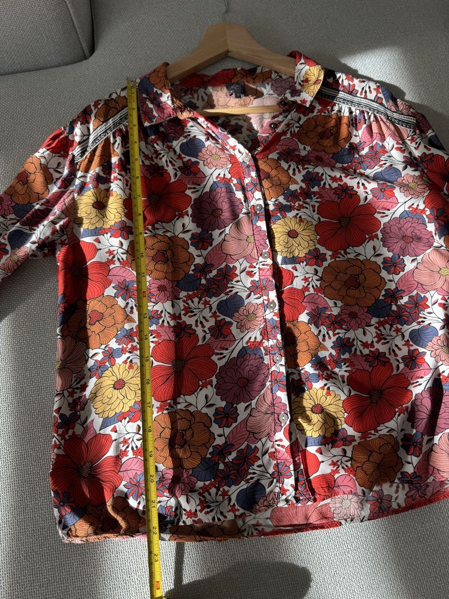 Camicette: Bluse mit Blumen von Little Miss, S – Nuovo (secondo la descrizione) da Granges VS venduto da rvn 6