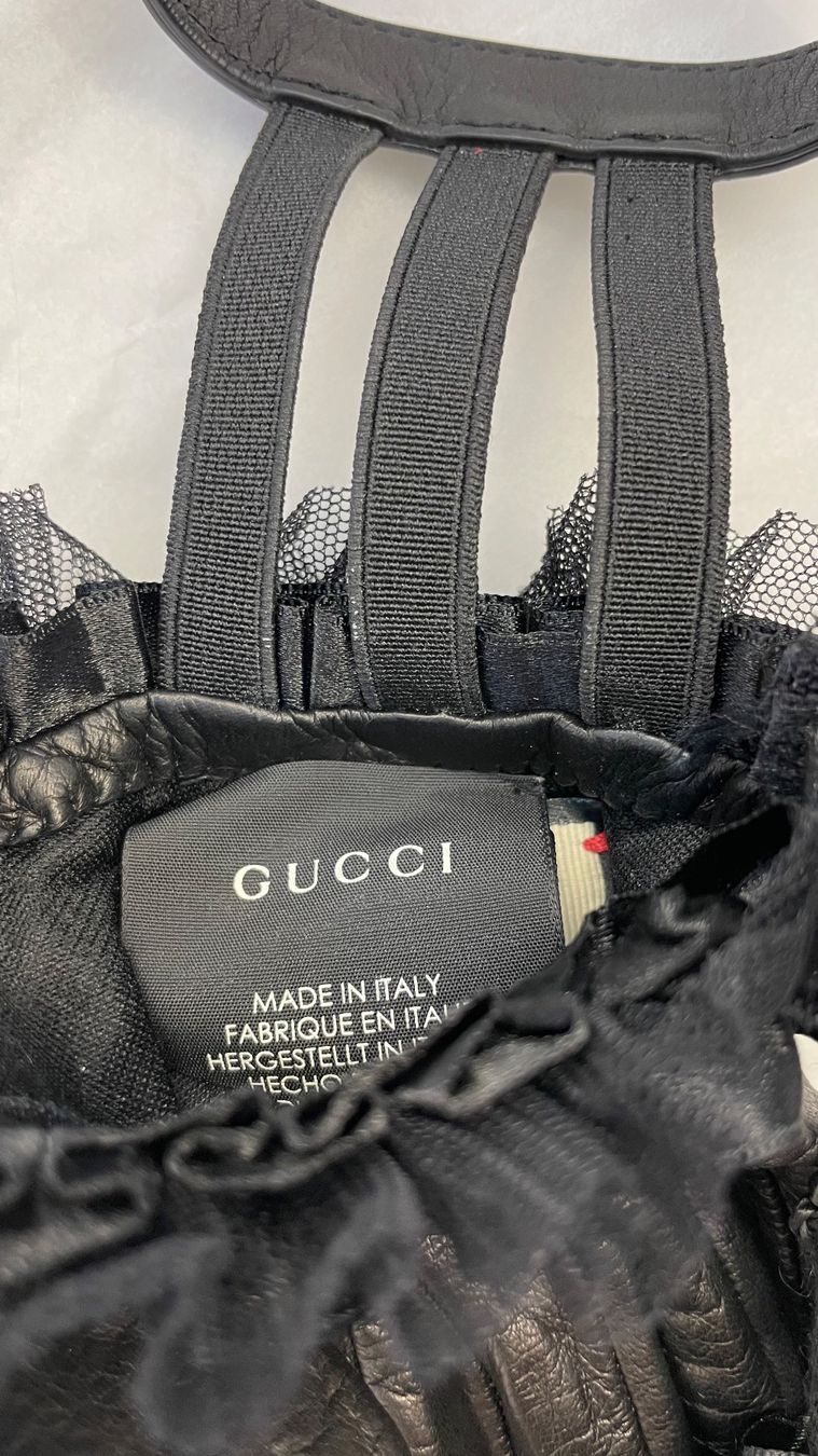 Handschuhe & Handstulpen: Gucci Leder Handschuhe – Neu und originalverpackt aus Lachen SZ von HelvetiaLuxury 4