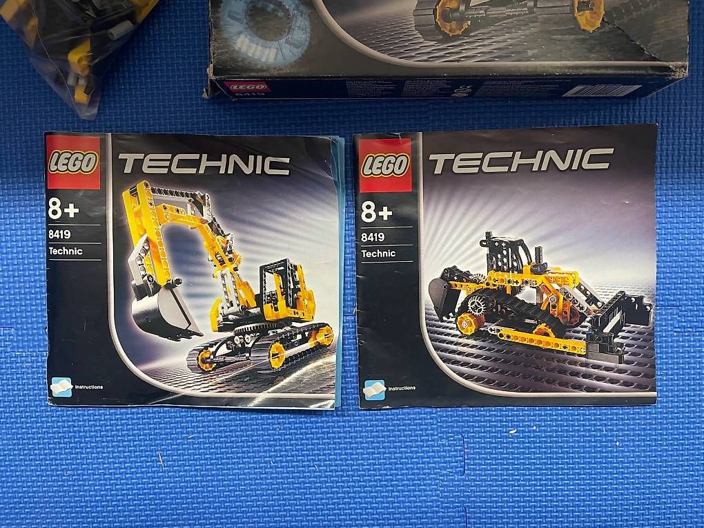 Lego Jeux de construction: Lego Technic Bagger und Bulldozer 8419, +Originalverpackung – D'occasion à Willerzell par Eluchs 2