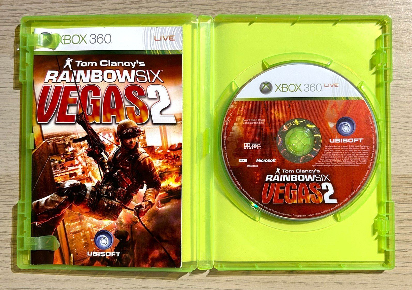 Microsoft Giochi: Tom Clancys Rainbow Six Vegas 2 Xbox 360 – Usato da St. Gallen venduto da Alpine.Arcade 2