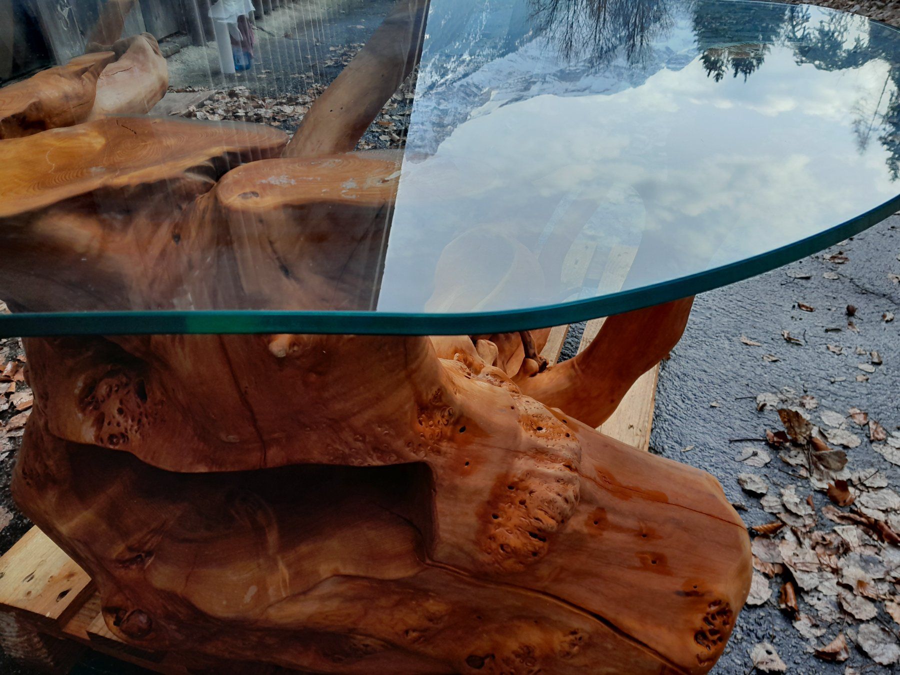 Tavoli: Table basse en sapin artisanale – Usato da Val d'Illiez venduto da jbe_2gnx 9