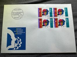 1993 FDC Ersttagumschlag