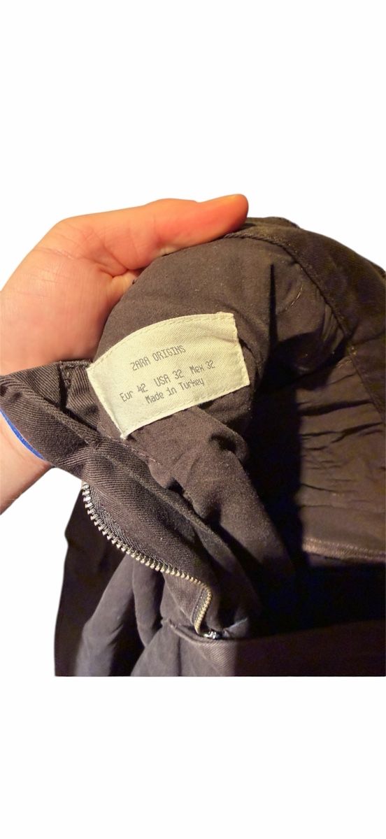 Zara Pantaloni: Zara Hose Braun, Grösse 42 – Nuovo (secondo la descrizione) da Ermenswil venduto da nils.schreckenbauer 1