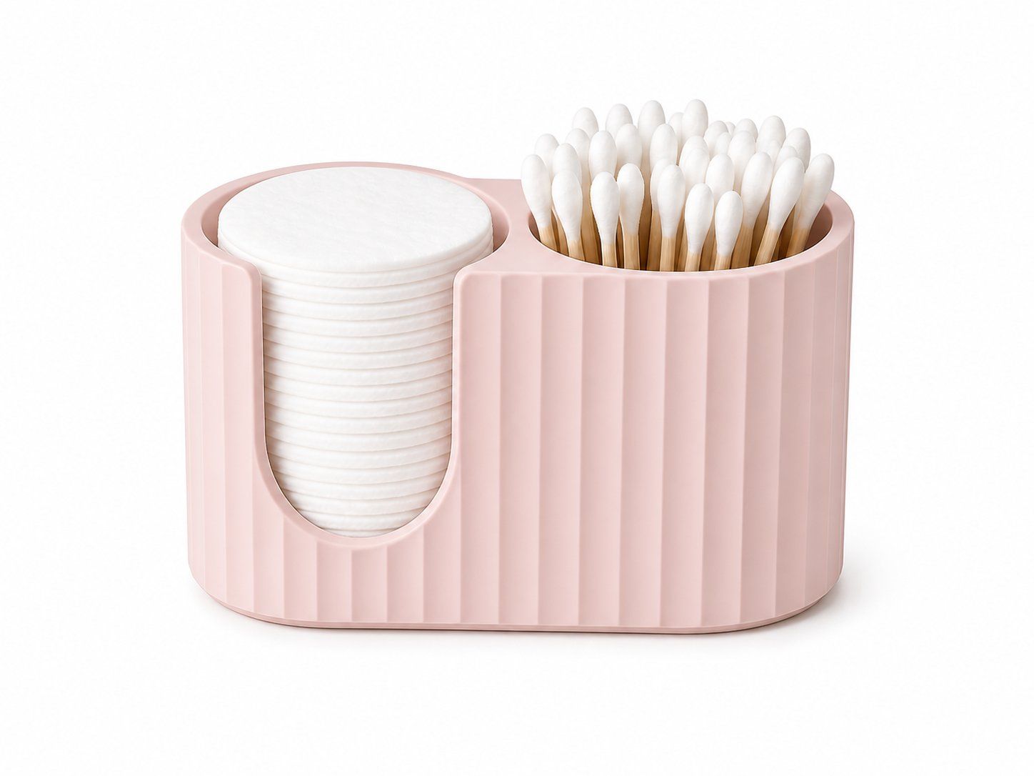 Contenitori & Simili: Wattepadhalter & Wattestäbchenhalter | Badezimmer Organizer – Nuovo e nell'imballaggio originale da Wald ZH venduto da lunqdesign 2