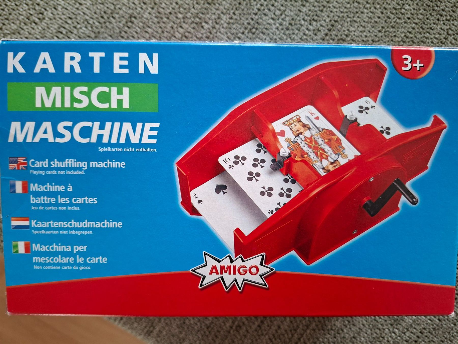 Amigo Giochi: Amigo Kartenmischmaschine, Neu – Nuovo e nell'imballaggio originale da Gebenstorf venduto da Zwirbeline
