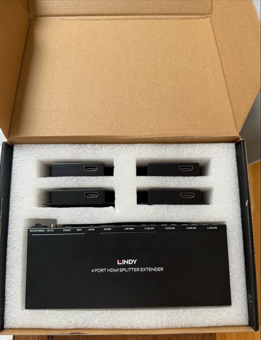 Adapter: Lindy - 4 Port HDMI / Spliter Extender – Gebraucht aus Gockhausen von Juanma.S.B 4