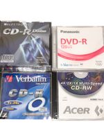 Lot de CD-R(W) DVD-R divers marques, idéal archivage vintage