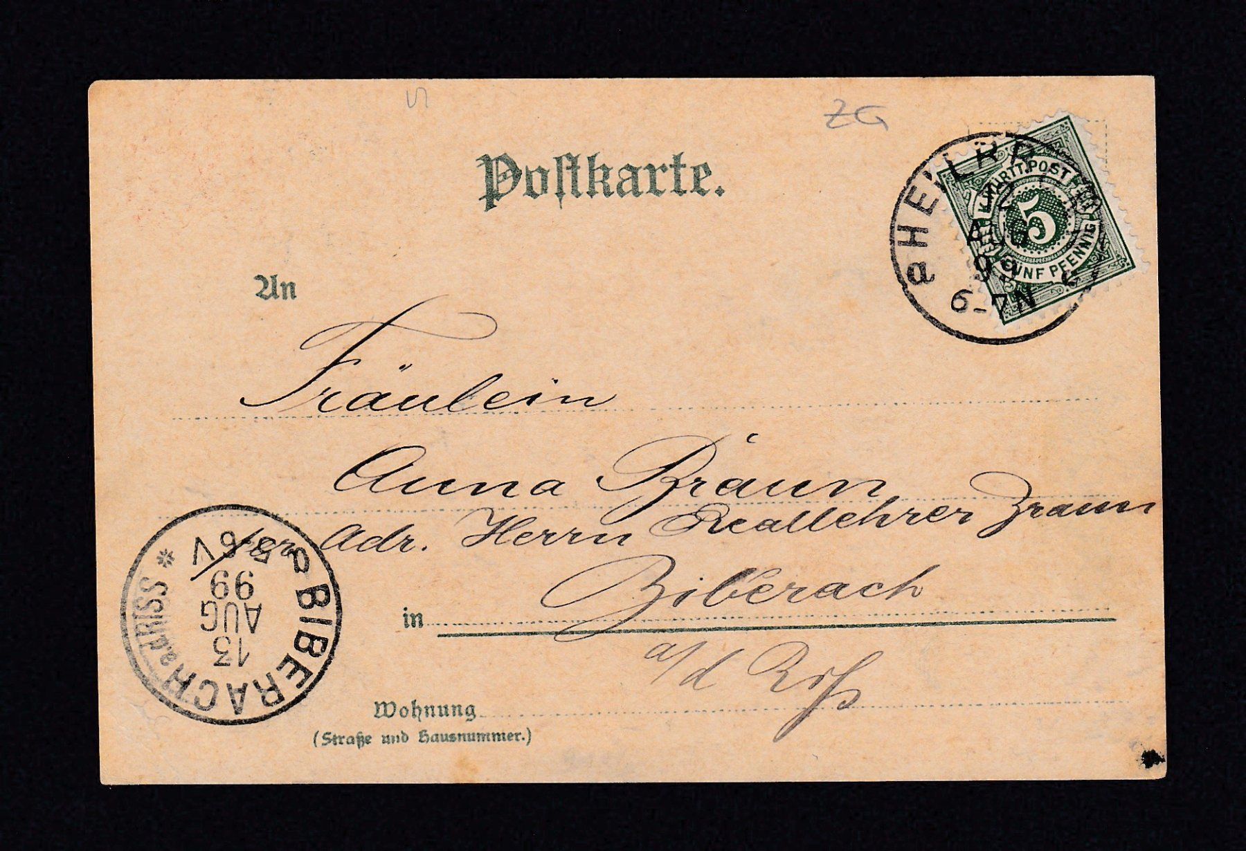 Cartoline postali: Nixe von ZUG, Litho 1899 – Usato da Reiden venduto da cinfis 1