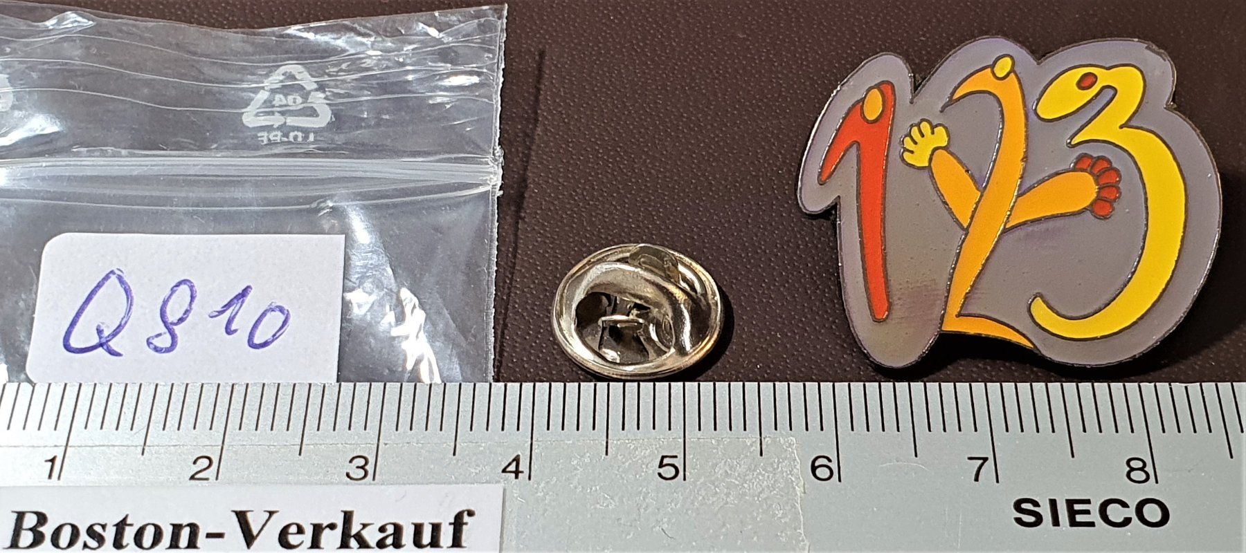 Placchette & Badge: Q810 - Pin Schule macht Spass – Usato da Reinach BL venduto da Boston-Verkauf 2