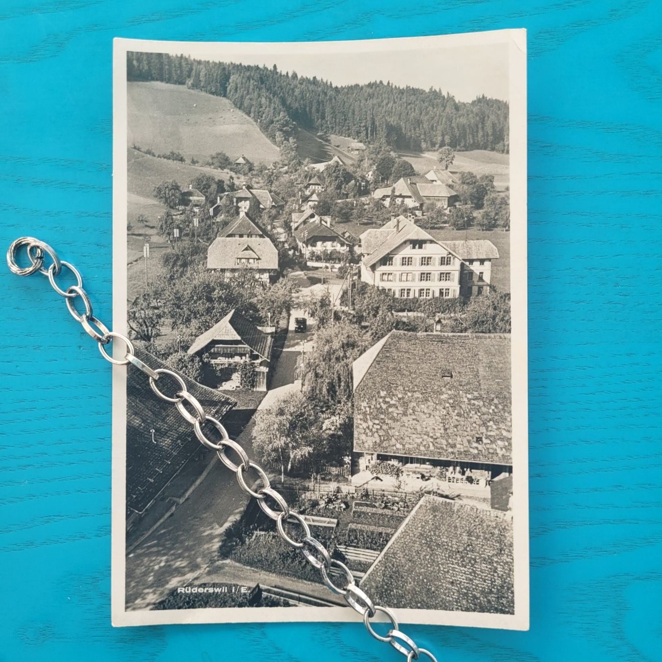 Cartoline postali: Rüderswil i/ E.     1950 – Usato da SCHÜBELBACH venduto da CoKaHa