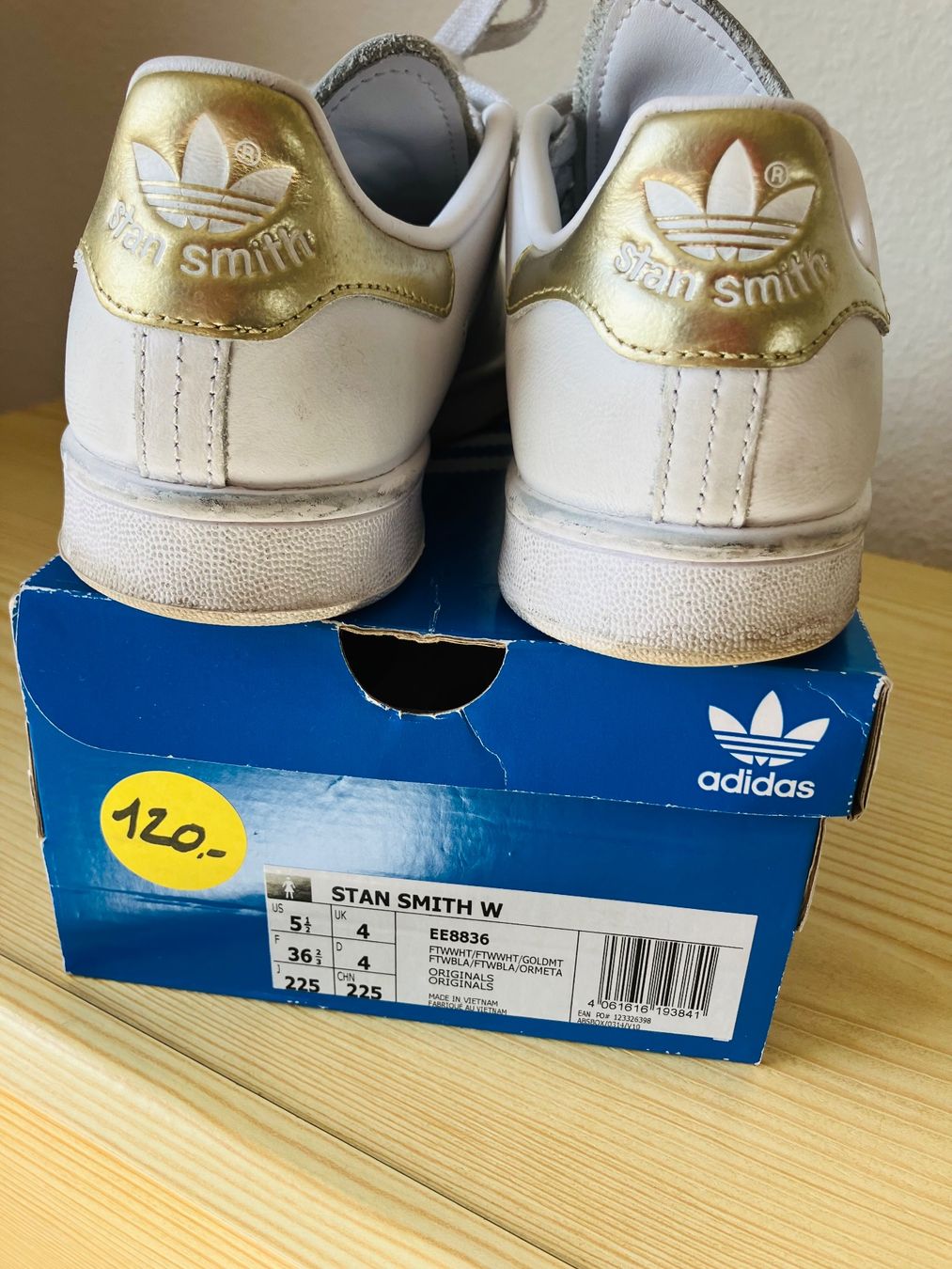 Adidas Scarpe da donna: Baskets Stan Smith femme 36 2/3 – Usato da La Chaux-de-Fonds venduto da ric_js22