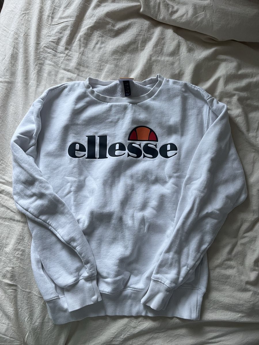Ellesse Maglioni & Felpe: Ellesse Pullover Weiss, Top Zustand – Usato da Romanshorn venduto da Luette19