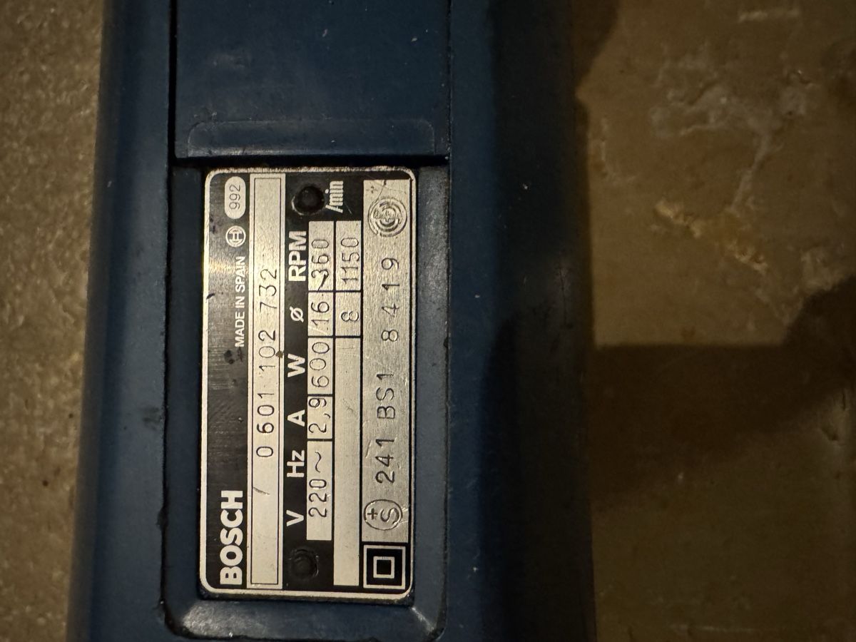 Bosch Trapani: Perceuse à percussion Bosch  – Usato da Enges venduto da ws5w21 1