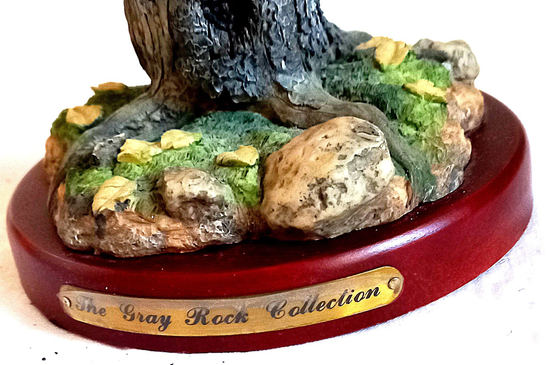 Statuette: Indianer Kunst Eule, Bisang, Inianer-Wolf – Usato da Baar venduto da 2cvbaar 1