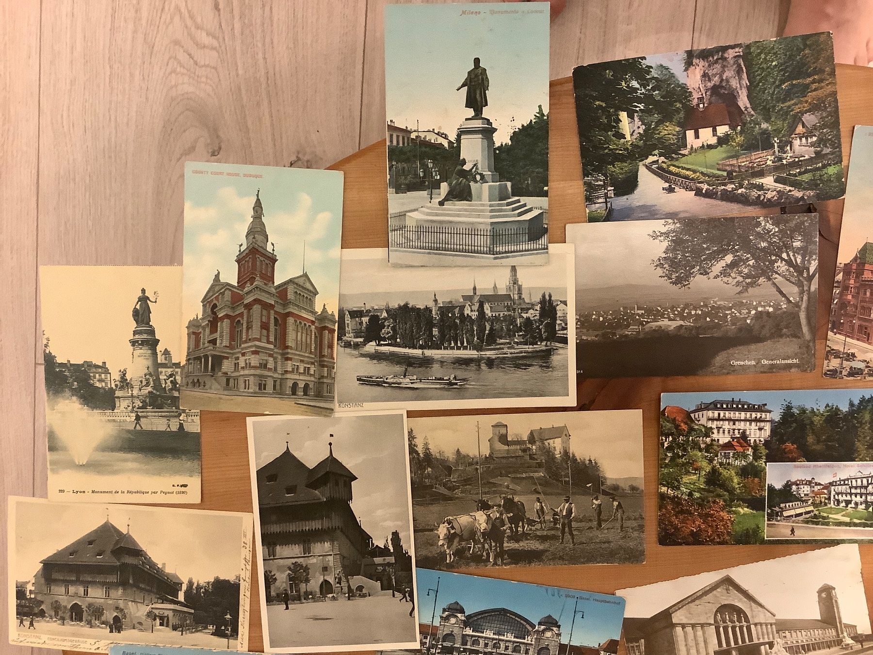 Cartoline postali: 29 gelaufene Ansichtskarten, viel Basel, ab 1904 – Usato da St. Gallen venduto da herbrig2 2
