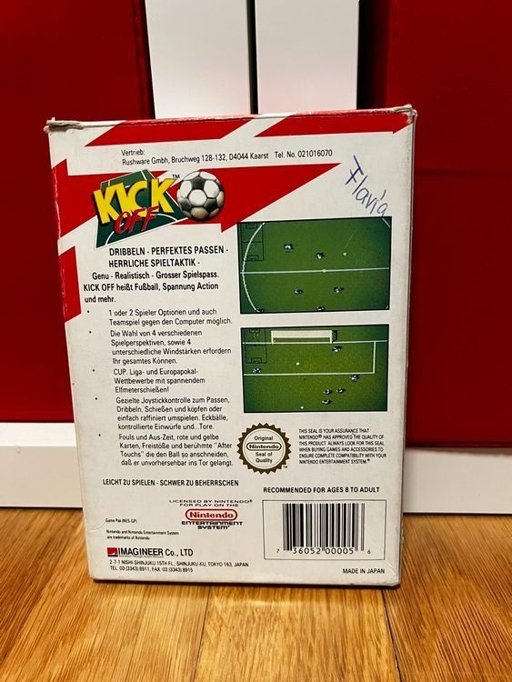 Giochi: Kick Off (OVP) - Nintendo NES – Usato da Kreuzlingen venduto da bigauditor 1