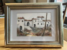 Italienisches Gemälde - 13x18cm