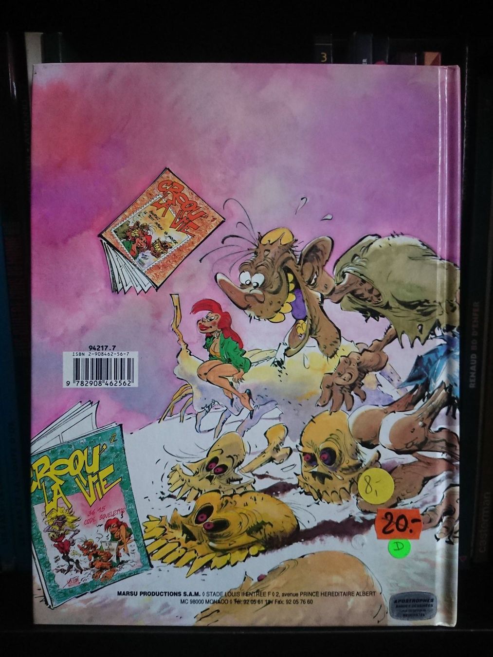 Fumetti: Croqu'la vie 2 — 36.15 code squelette EO – Usato da Farvagny-le-Grand venduto da LaCaverne 1