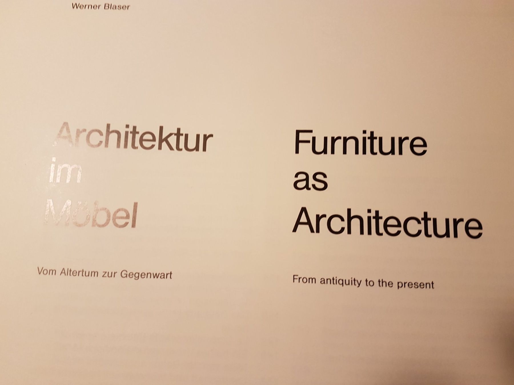 Stühle: Architektur im Möbel W.Blaser 1985 – Gebraucht aus Wallisellen von Swissline11