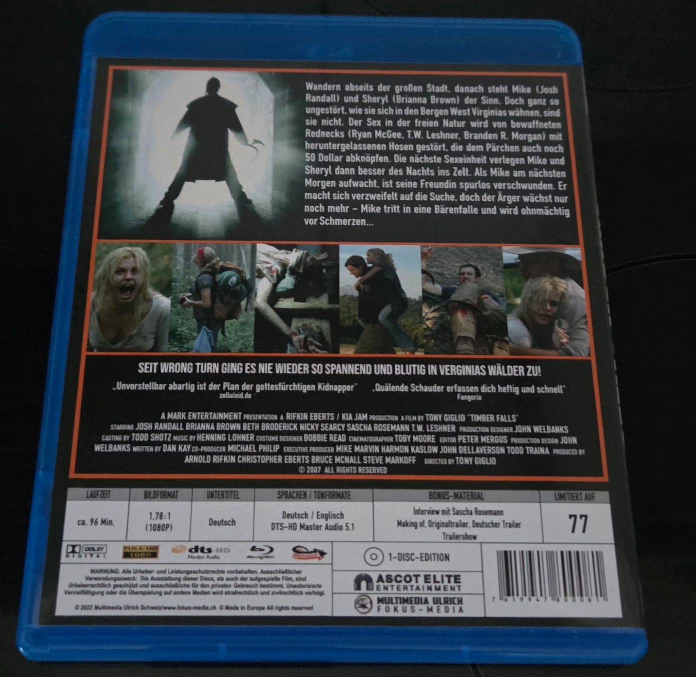 Alle DVDs: Timber Falls – Gebraucht aus Zofingen von superfanky 1
