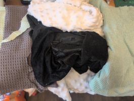Stoffresten uni verschiedene Stoffe 