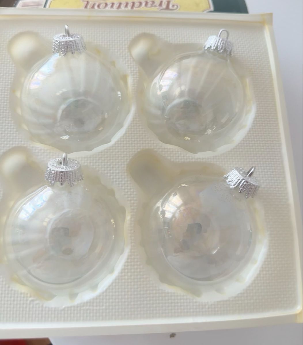 Tutte le decorazioni: Antike Kugeln Glasklar Weihnachten – Usato da Oberentfelden venduto da vilibrand 1
