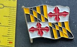 Maryland State Flagge USA/ Pin