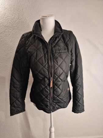 Schicke Steppjacke, H&M, schwarz, Grösse 36