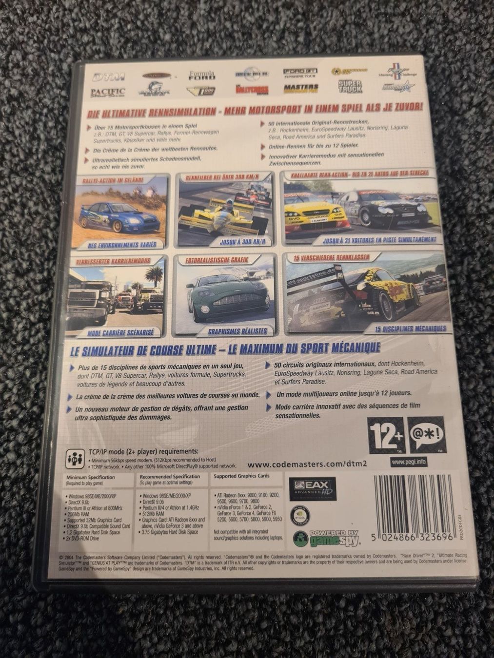 Giochi: DTM 2 PC – Usato da Ruswil venduto da jan_bxl5 1