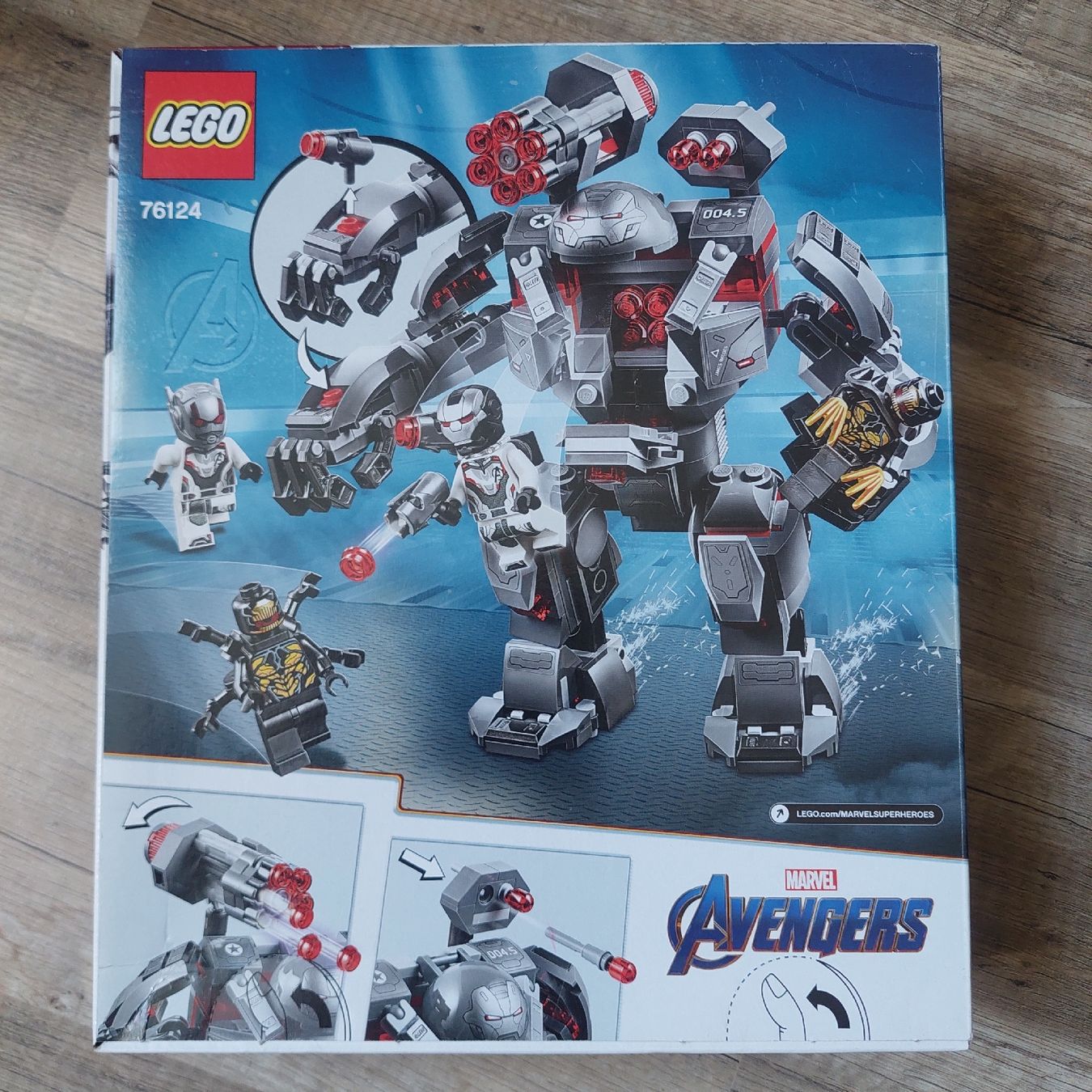 Lego Kit di costruzioni: LEGO 76124 War Machine Buster Avengers NEU – Nuovo e nell'imballaggio originale da Neuhaus SG venduto da Manni017 1