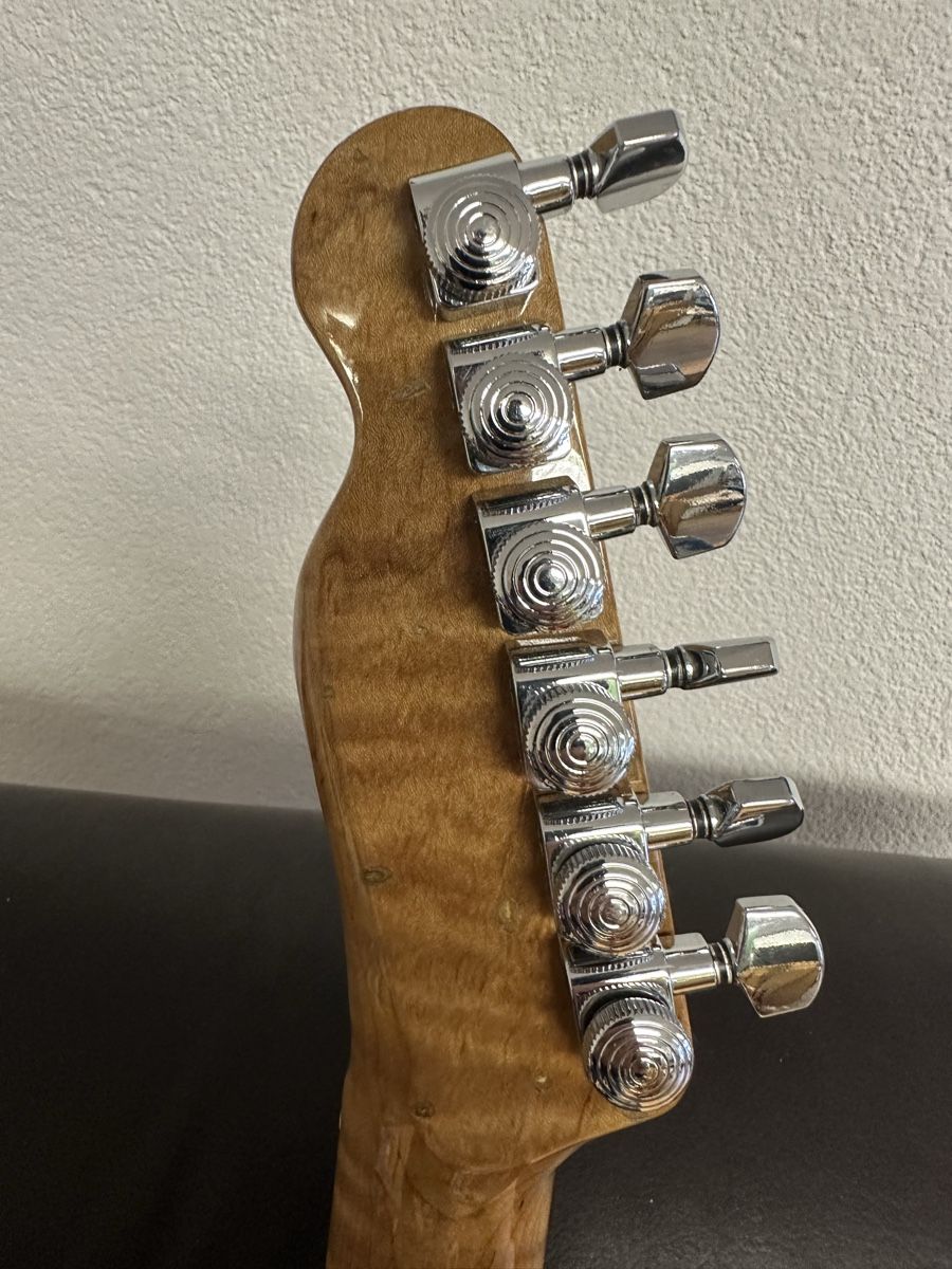 Musikinstrumente: Dämmel Telecaster „ da fluors“ – Neu (gemäss Beschreibung) aus Tschierv von Screamingwolfguitars 5