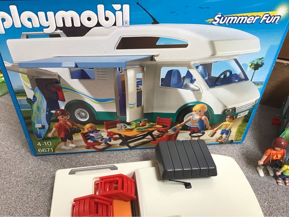 Playmobil 6311 Summer Fun – Chef Con Barbecue E Gioco Da Tavolo Da Campeggio Per Bambini