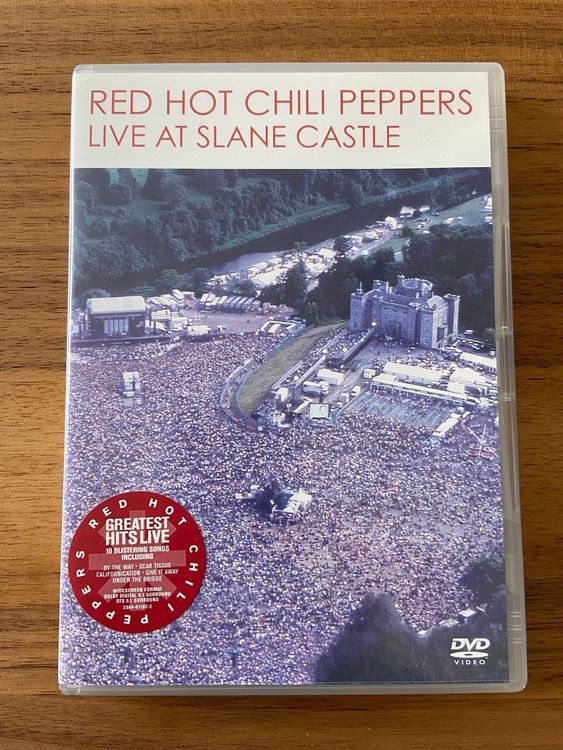 Red Hot Chili Peppers Live Dvd At Slane Castle Kaufen Auf Ricardo 