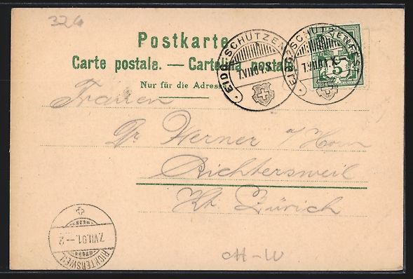 Cartes postales: Litho Luzern, Eidgenössisches Schützen – D'occasion à Berlin par bartko-reher 1