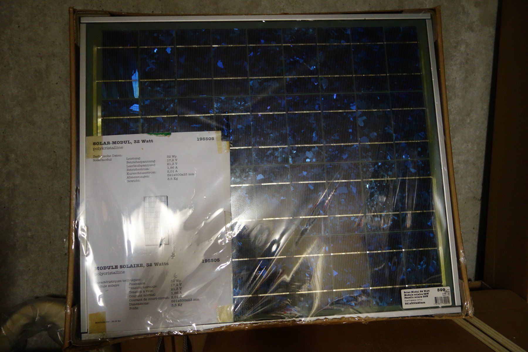 Dispositivi a energia solare: panneaux solaires, la paire – Nuovo e nell'imballaggio originale da Onex venduto da Albert_mode 1