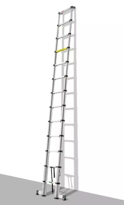 Scale: technocraft Sicherheits-Teleskop-Anstellleiter 3740 mm – Nuovo e nell'imballaggio originale da Koppigen venduto da Bracher_Mail-House 2