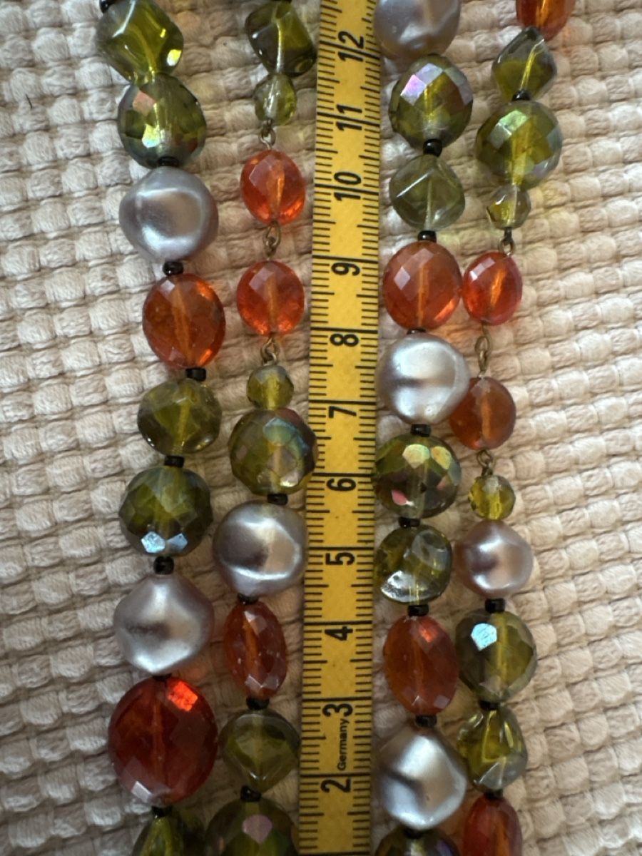 Catenine: Modeschmuck Kette mit Kunststoff Perlen – Usato da Rümlang venduto da BoutiqueMonique16 1