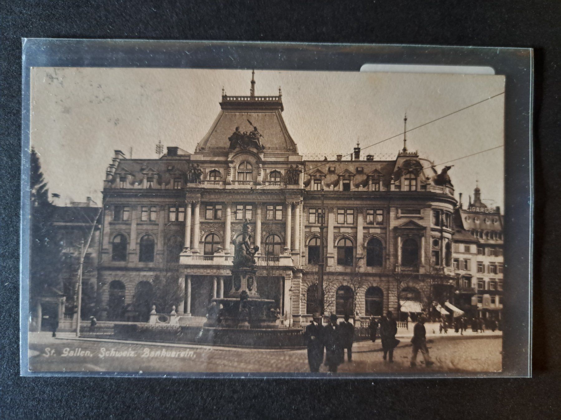 Ansichtskarten: Ancienne CP de St-Gallen - SBS 1913 – Gebraucht aus Pailly von jme99