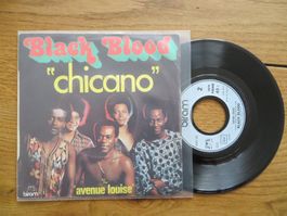Black Blood - Chicano / Avenue Louise, Single, 70er 🎶🎵