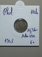 Philippines - 10 cents - 1945 - AG - USA 