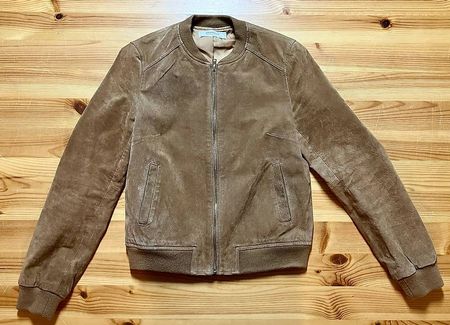 Veste en cuir extérieur taille 36CH