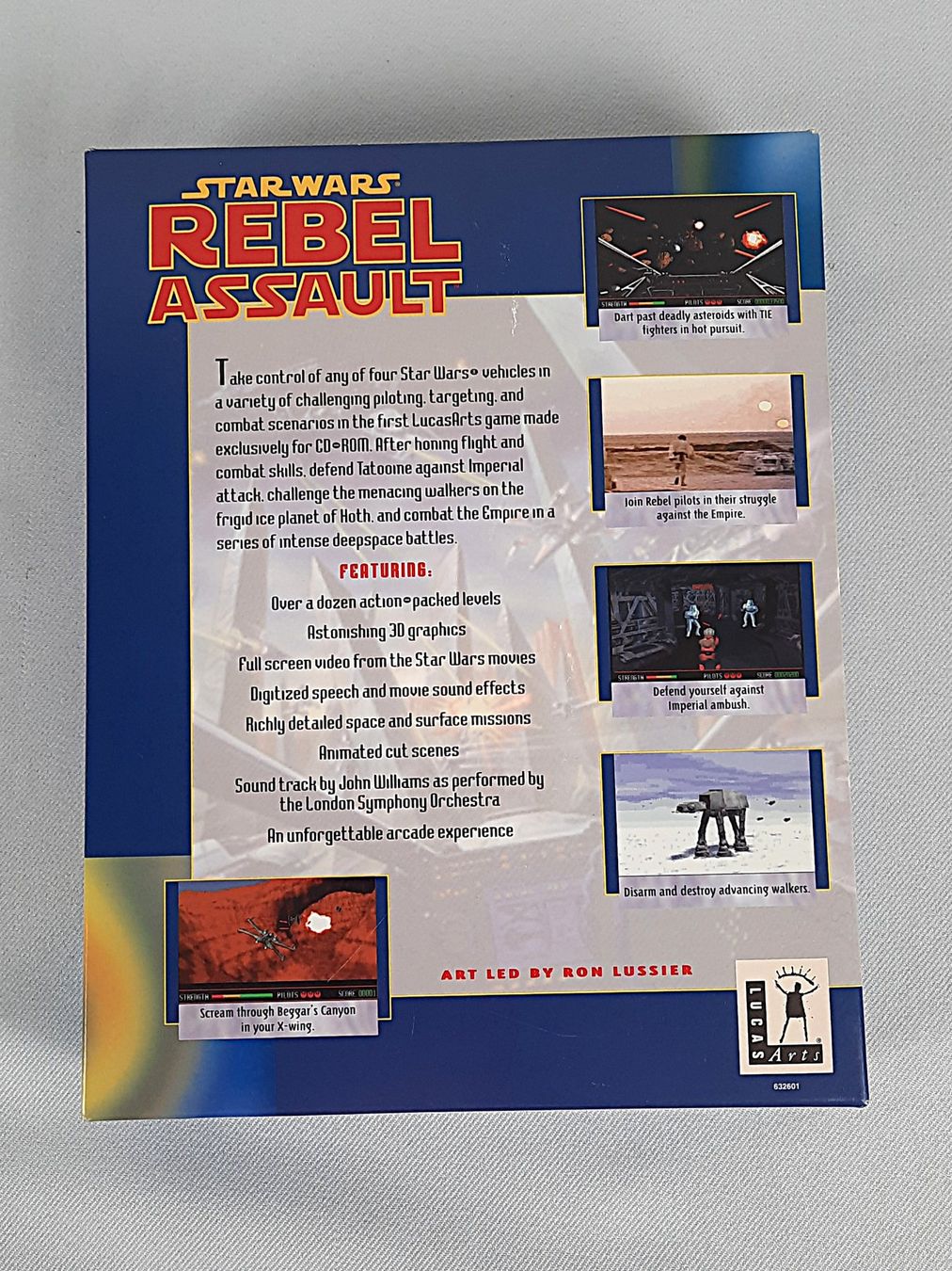 Giochi: STAR WARS: Rebel Assault – Usato da Beinwil am See venduto da Restwert_Beinwil 1