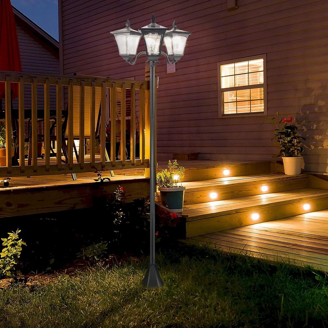 Lampes: Outsunny Solar Gartenlaterne – Neuf avec emballage d'origine à Bottighofen par zaap 1