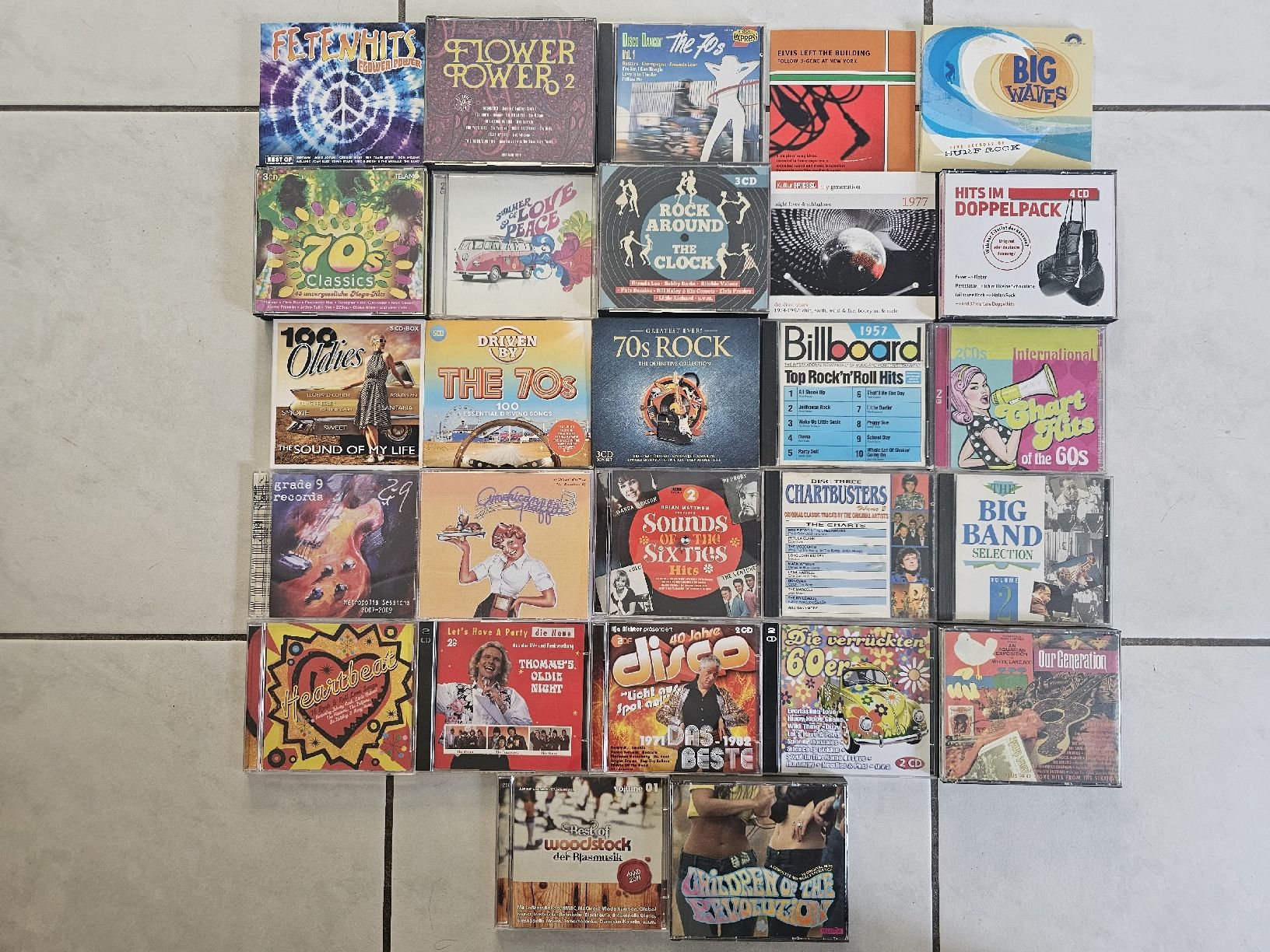 CDs: CD Sammlung: Rock, Flower Power, 60's, 70's etc. – Gebraucht aus Biberist von Foolio0