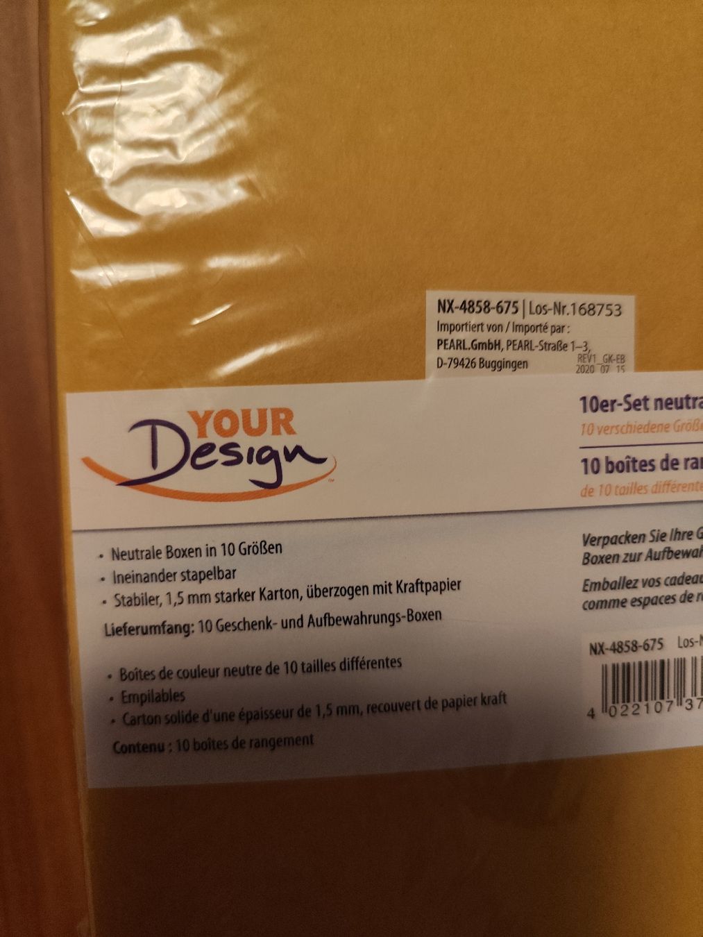 Sonstige Dekorationen & Accessoires: Boxen  – Neu und originalverpackt aus Grossdietwil von bie_2bn5 3