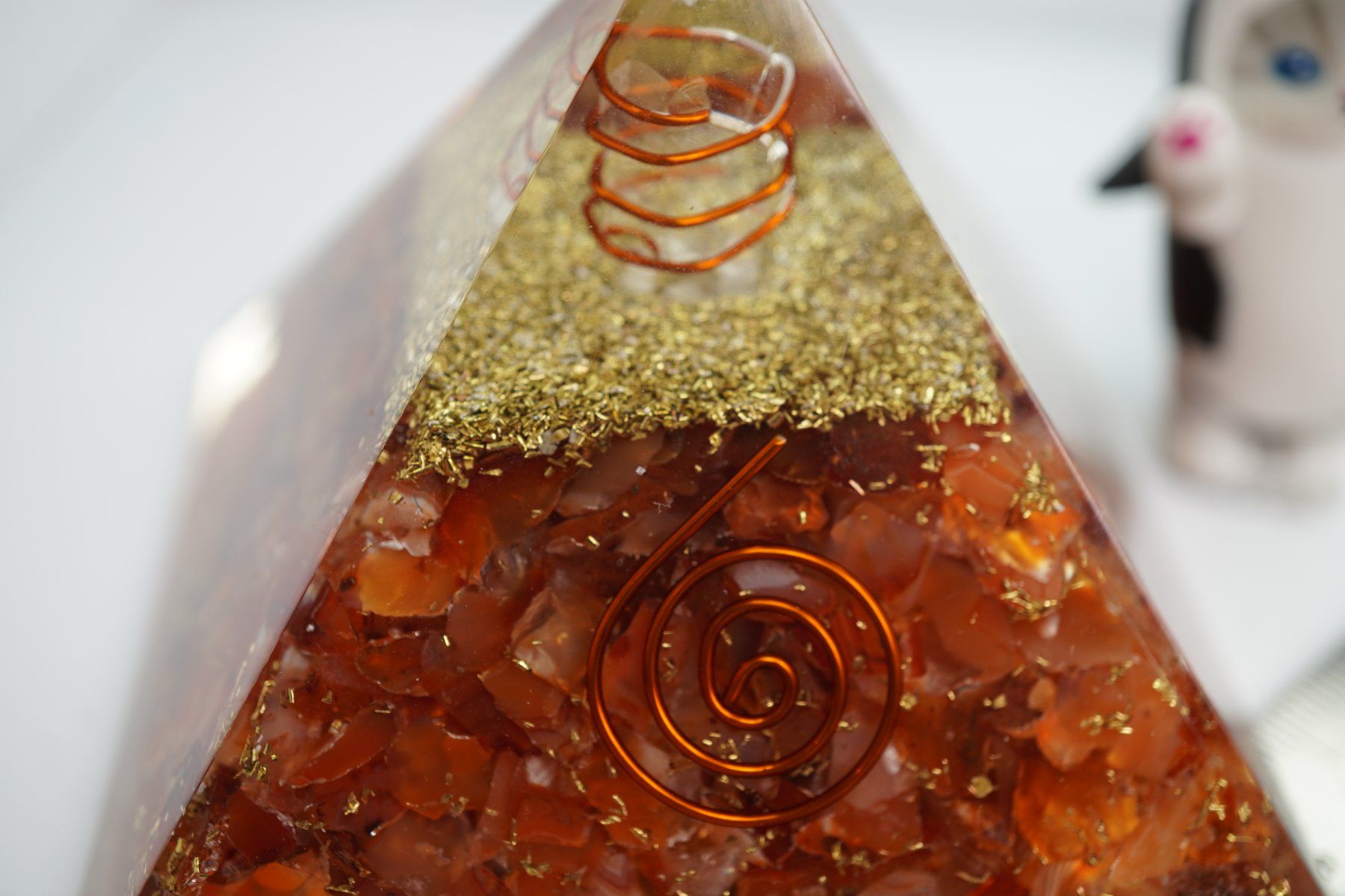 Mineralien & Heilsteine: Karneol     -Orgonit - Pyramide by TOPSTONE – Defekt aus Eschenbach SG von topstone 4