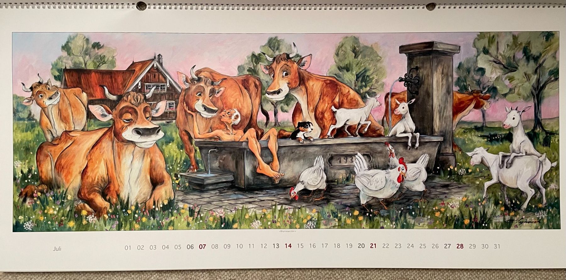 Calendari: Synacek Kalender – Usato da Rümlang venduto da Boehneli7 7