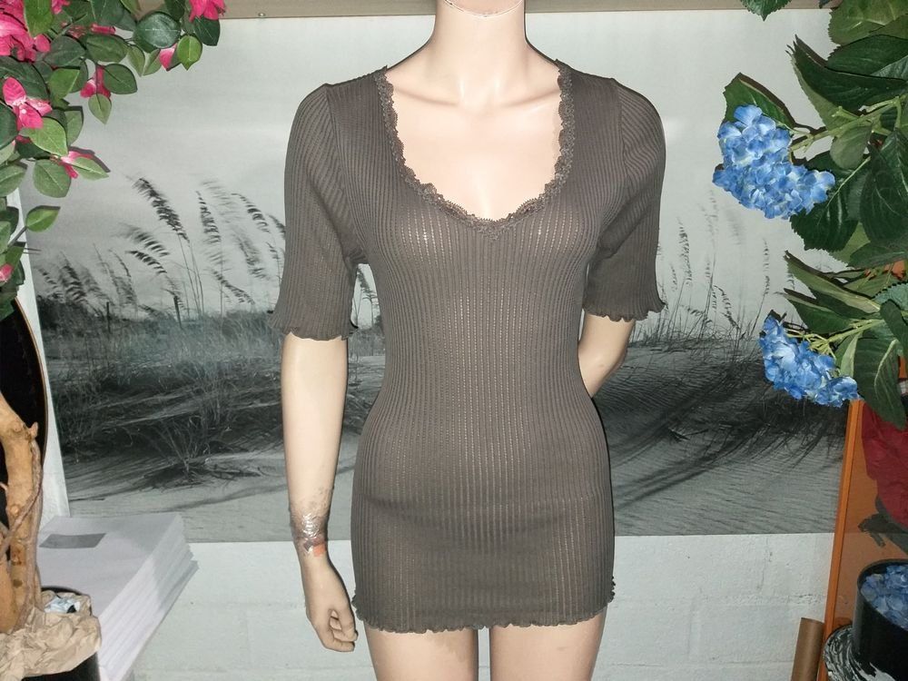 Nile Top: Pull NILE    soie/seide + coton/baumwolle   Taille/Grosse XL – Usato da Cossonay-ville venduto da Super-Price-Quality