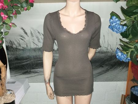 Pull NILE    soie/seide + coton/baumwolle   Taille/Grosse XL